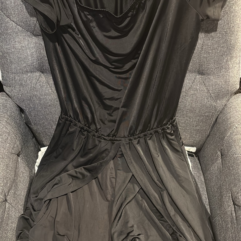 Elegant Black Women's Romper